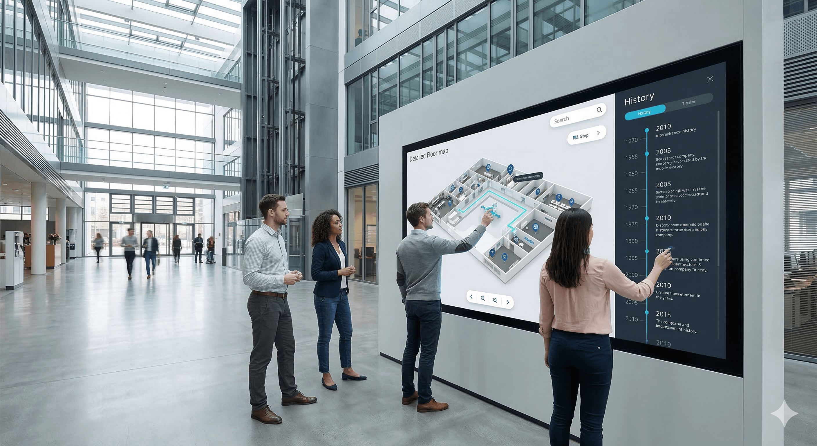 Large Venues, Digital Wayfinding