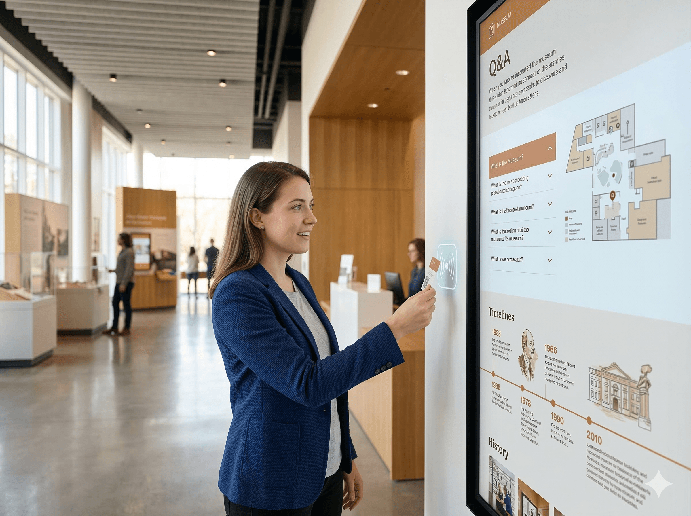 Information Desks, Interactive Q&A