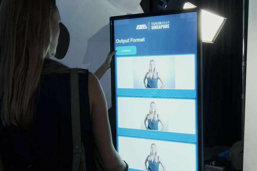 Choose your output format on screen